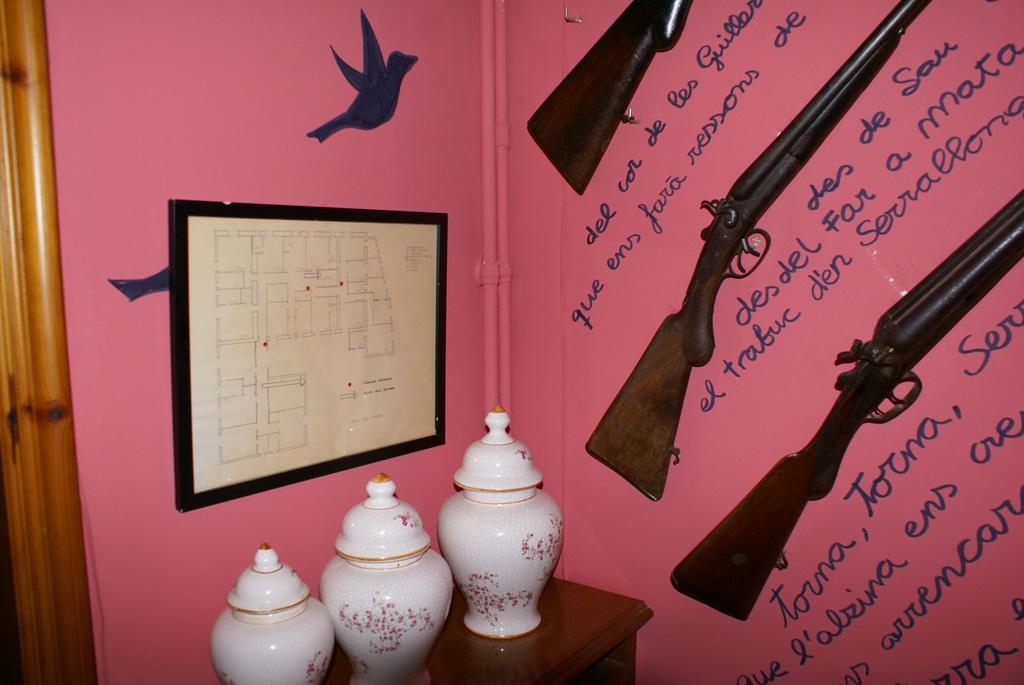 Hostal de la Gloria Viladrau Esterno foto